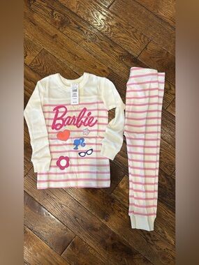 NWT Gap Kids Toddler Girls Barbie 2pc Pajama Set